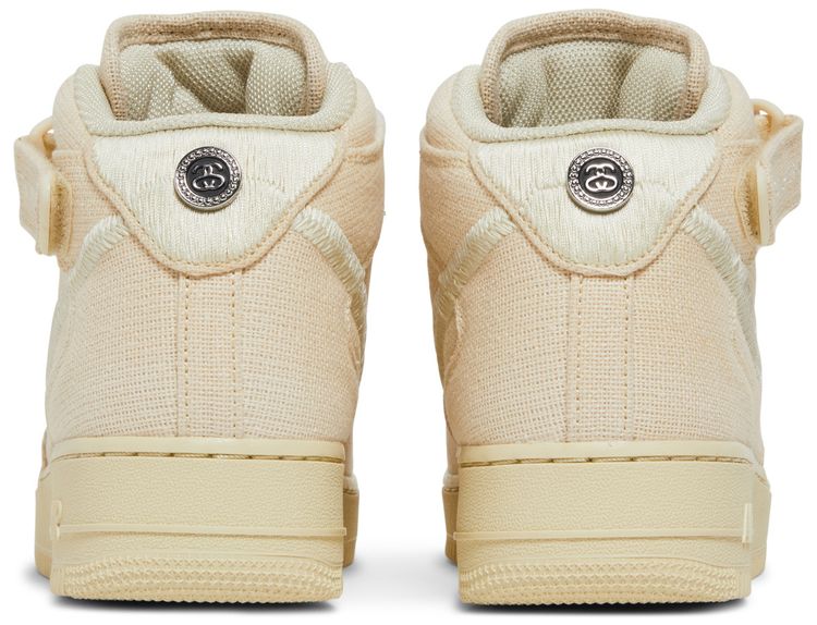 Stussy x Nike Air Force 1 Mid Fossil