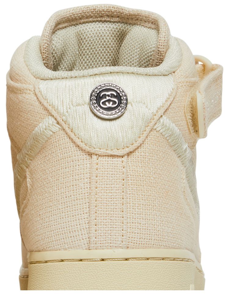 Stussy x Nike Air Force 1 Mid Fossil