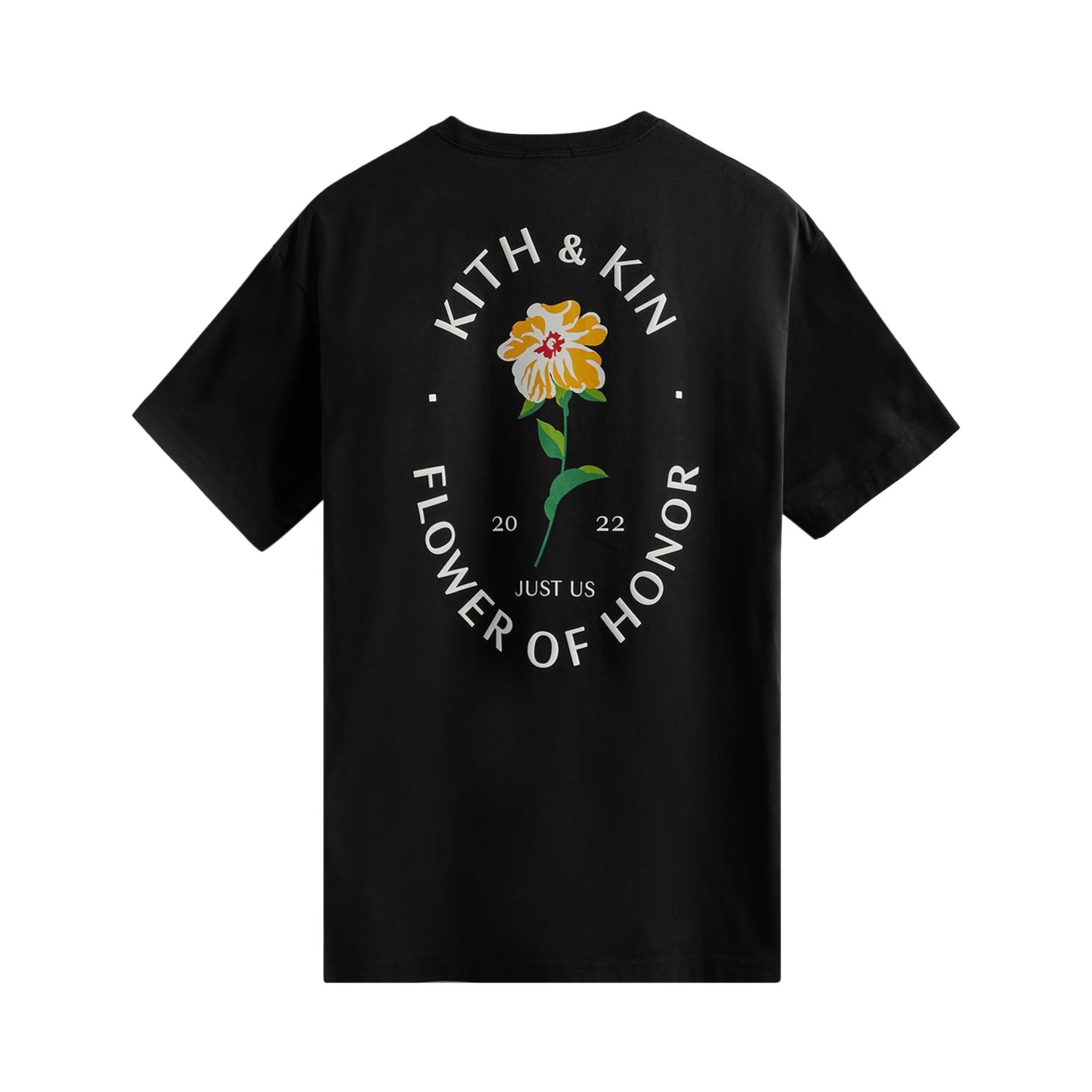 【KITH】Flower Of Honor Tシャツ XL 紺　タグ付き Buy Kith Flower Of Honor Tee 'Black' - KHM030541 001 | GOAT