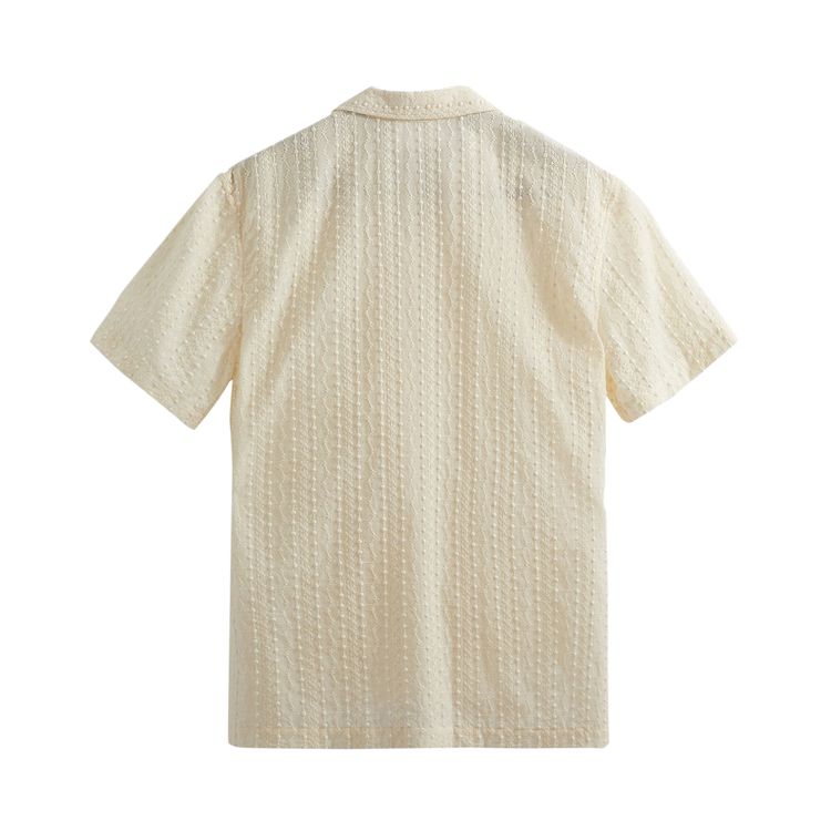 Kith Embroidered Voile Thompson Camp Collar Shirt White