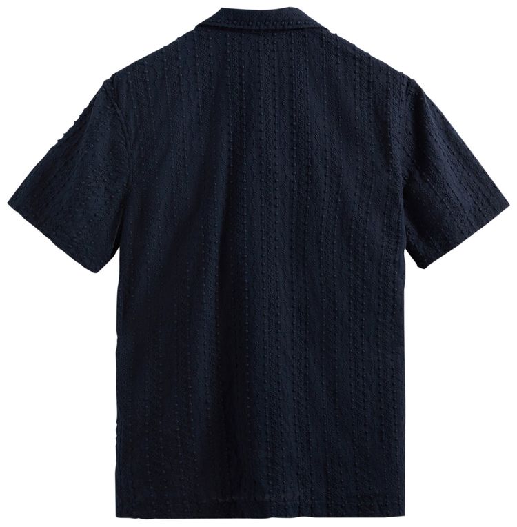 Kith Embroidered Voile Thompson Camp Collar Shirt Nocturnal