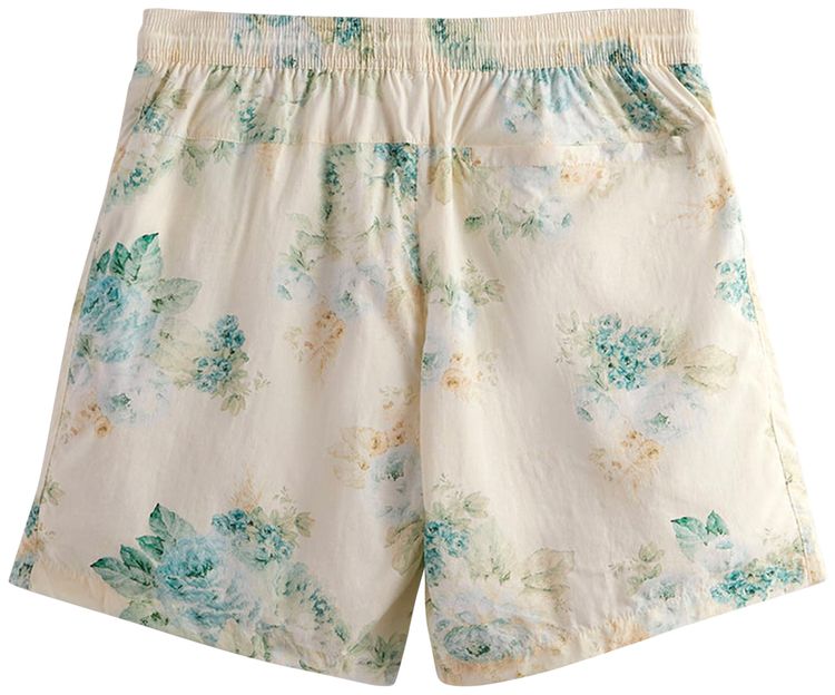 Kith Printed Active Swim Short Vintage Roses Waffle