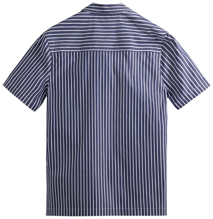 Buy Kith Striped Poplin Thompson Camp Collar Shirt 