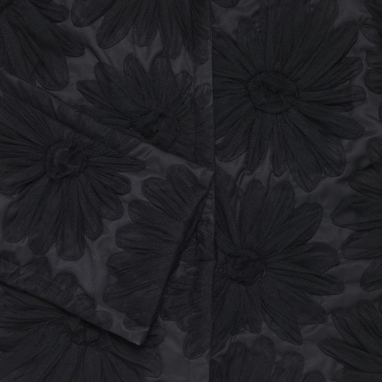 Comme des Garcons Homme Plus Sunflower Applique Boxy Jacket Black