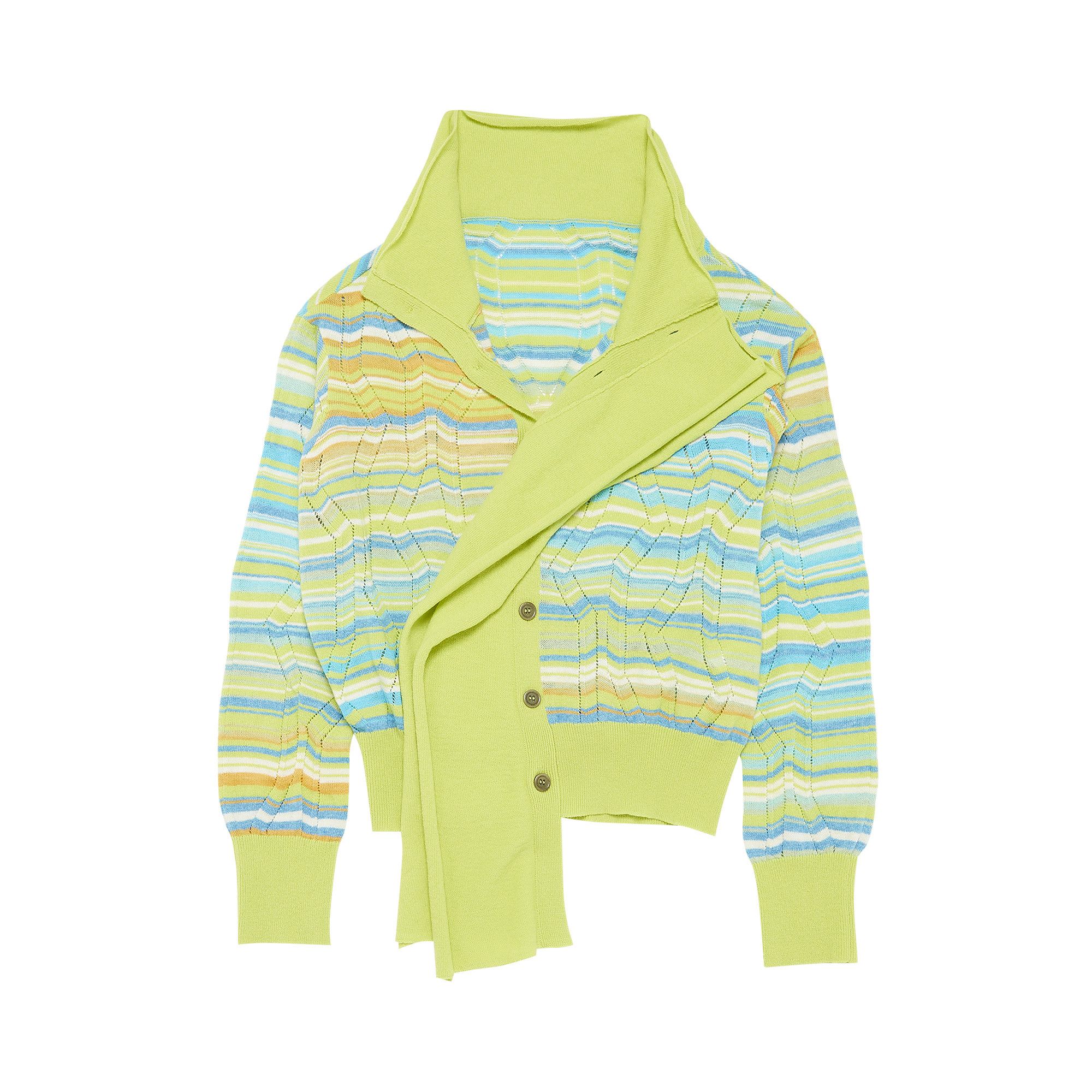 トップス KIKO KOSTADINOV-TIWI MULTI CARDIGAN Buy Kiko Kostadinov Tiwi Multi Cardigan 'Bluette Stripe