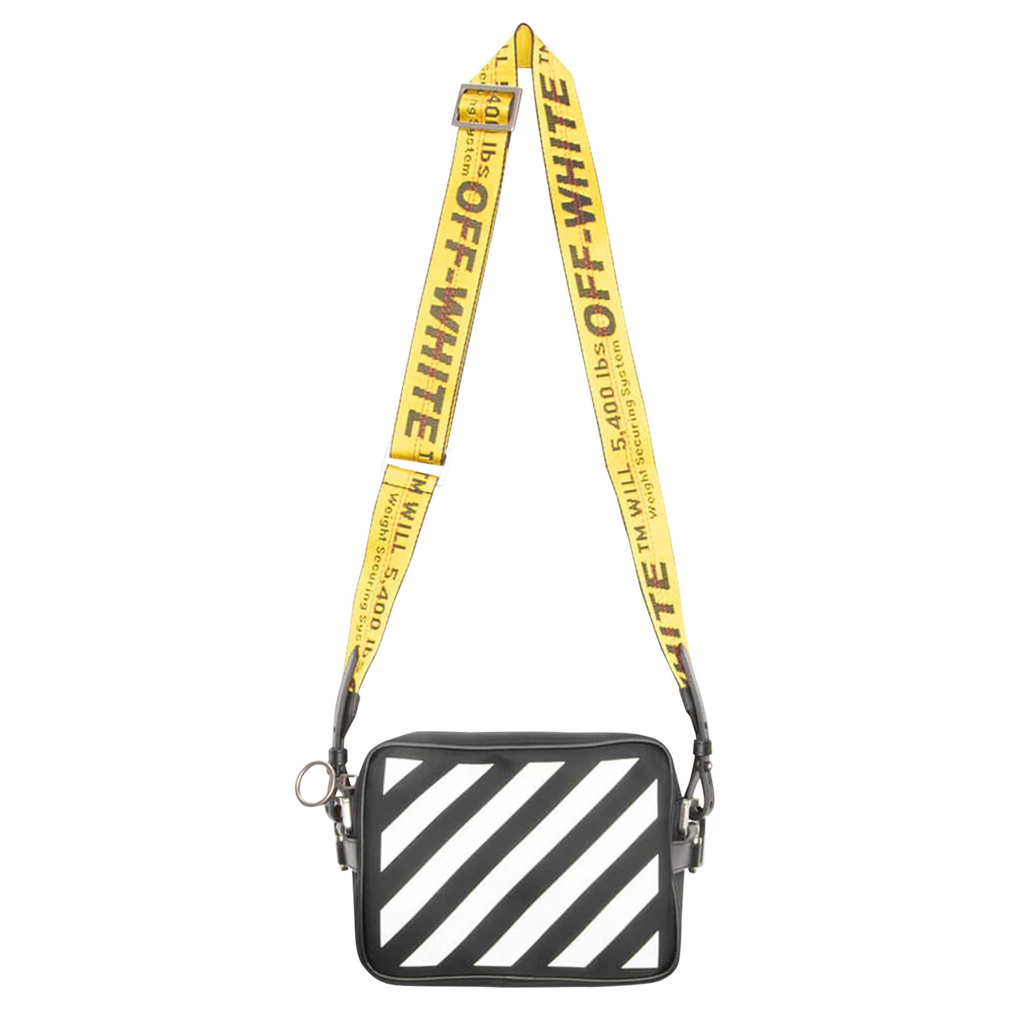 Buy Off White Binder Nylon Small Crossbody Black White OMNQ003S22FAB0011001 GOAT IT