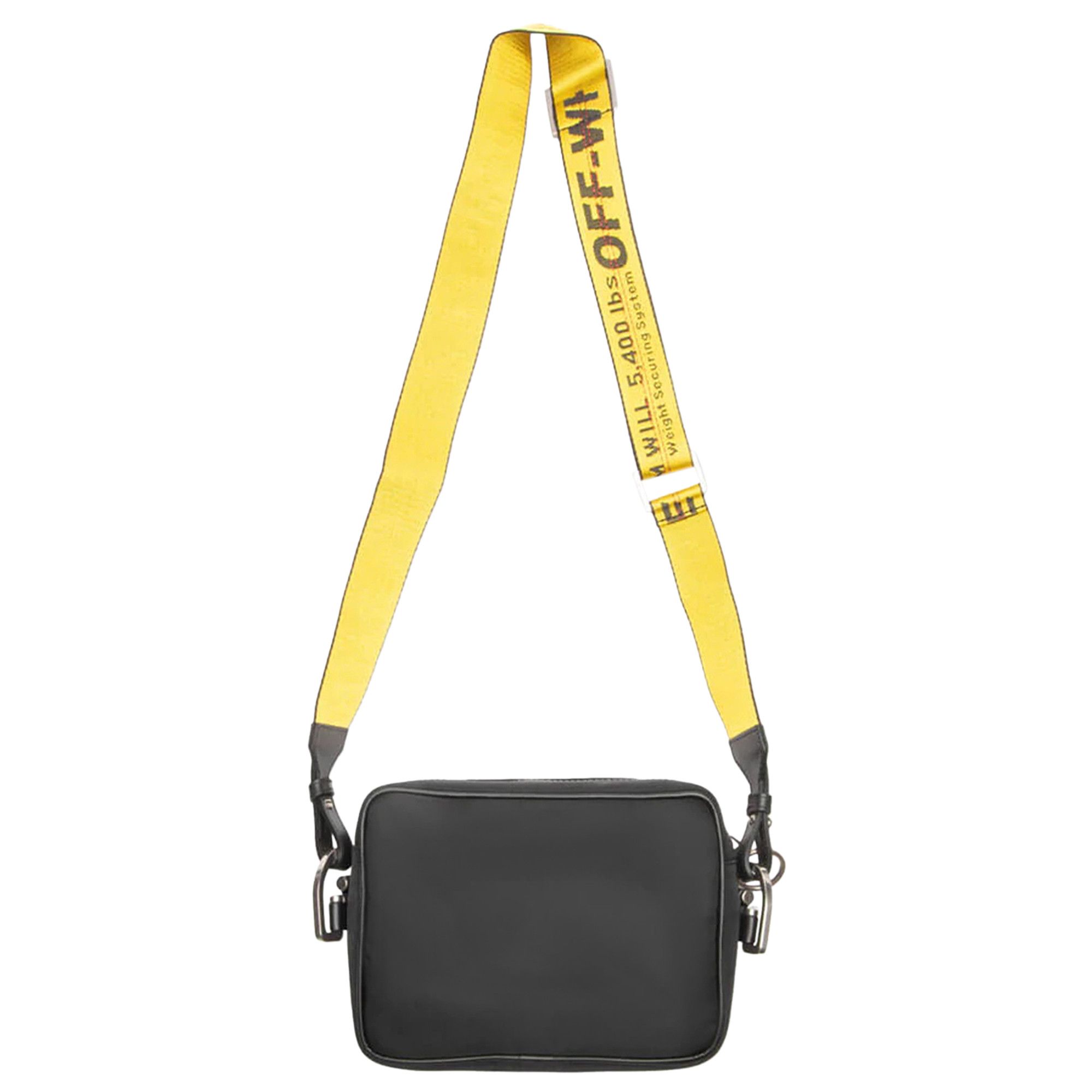 Buy Off-White Binder Nylon Small Crossbody 'Black/White