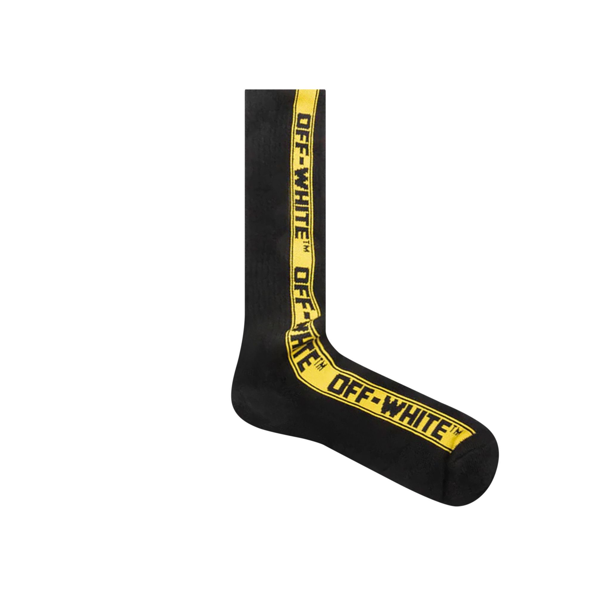 Off white socks yellow sales