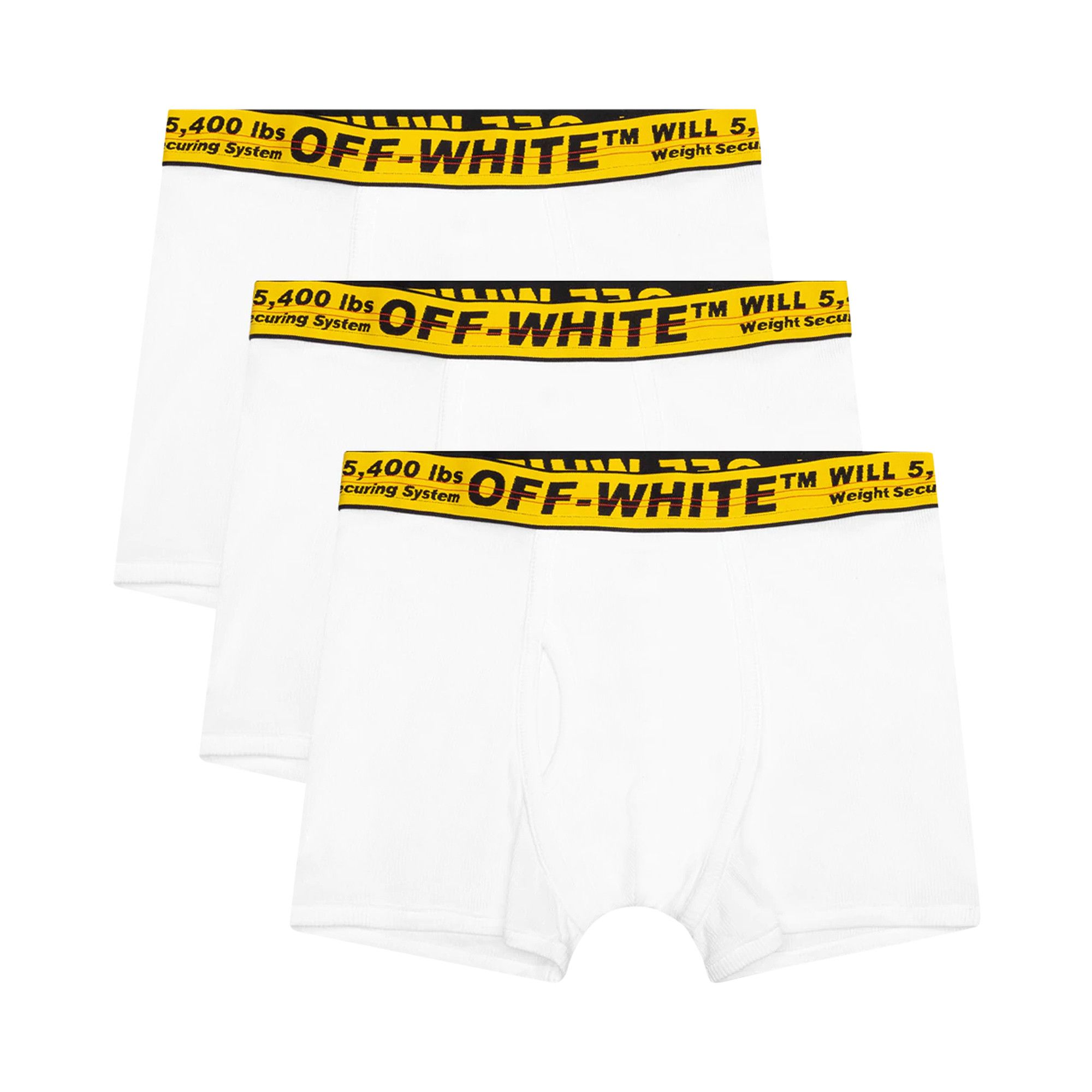 Off outlet white boxers