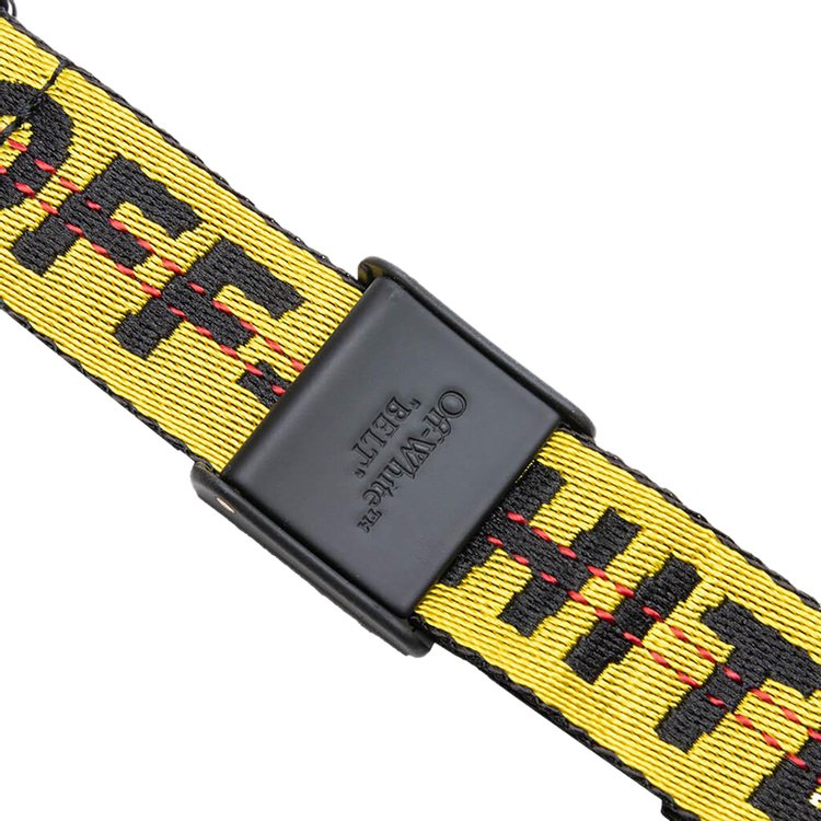 Off White iWatch Industrial Belt Band YellowBlack