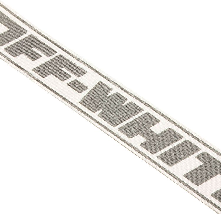 Off White Playful Industrial Belt BeigeGreen