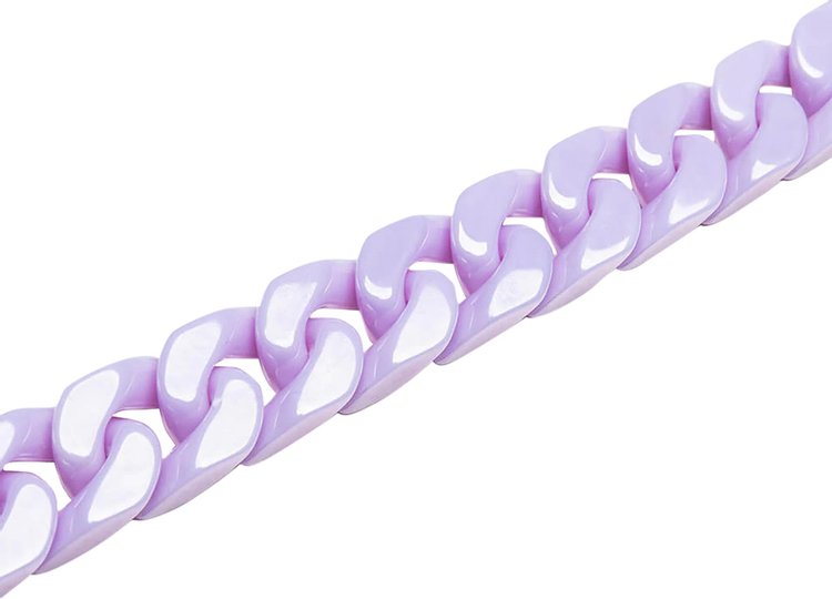 1017 ALYX 9SM Ceramic Buckle Chain Bracelet Lilac