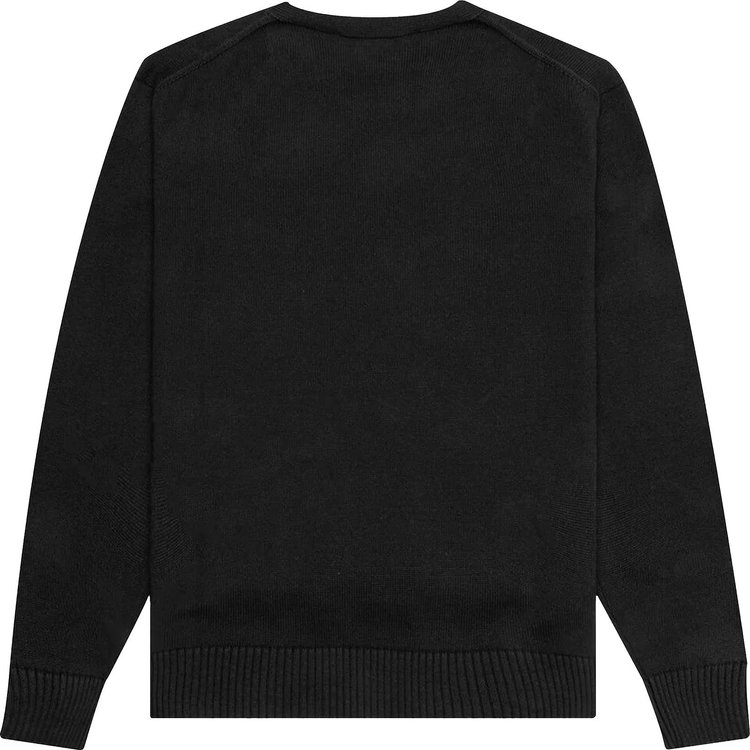 Logo Crewneck Sweater Black