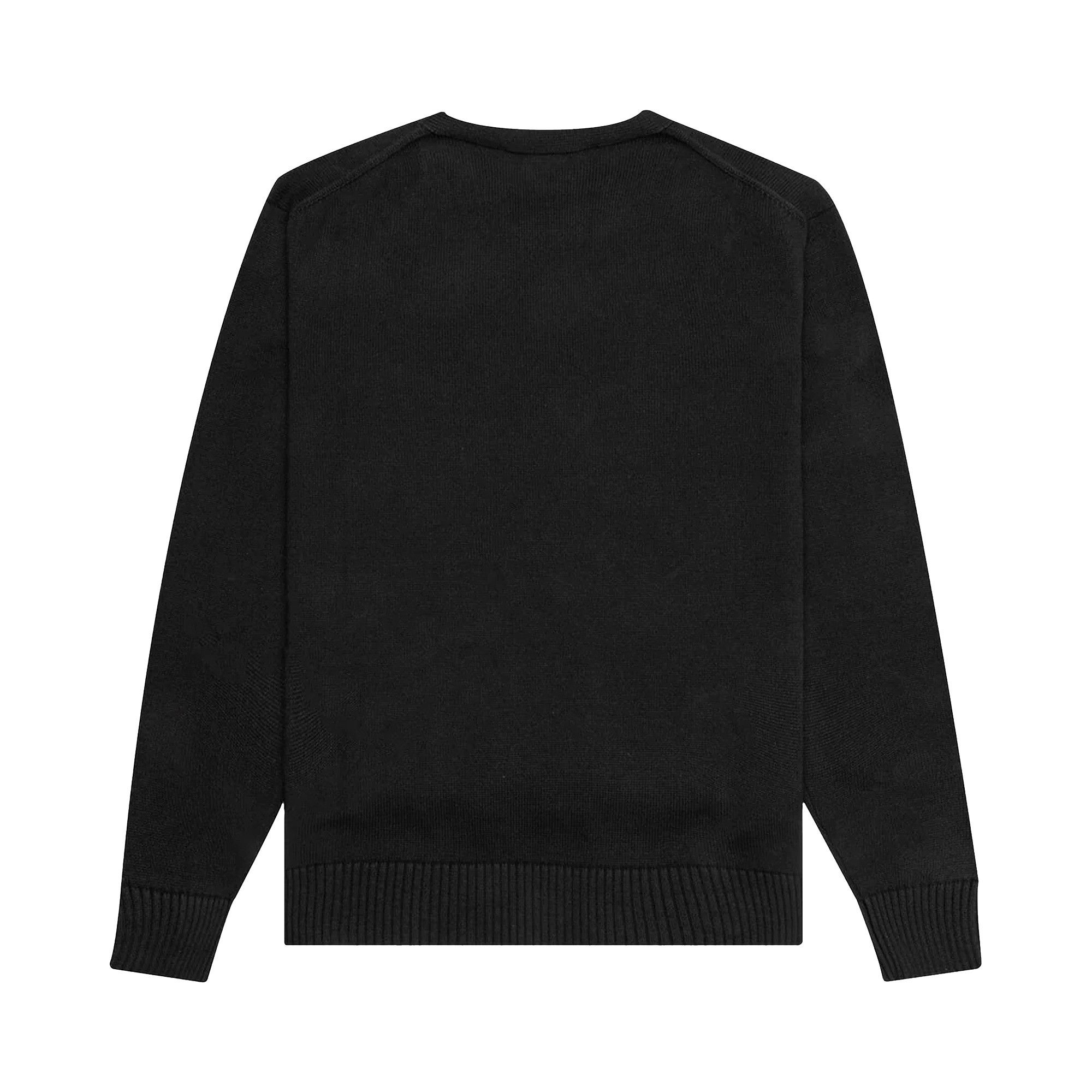 トップス 1017 ALYX 9SM FEATHER CREWNECK SWEATER 1017 ALYX 9SM | FEATHER CREWNECK SWEATER BLACK | L'ARMOIRE