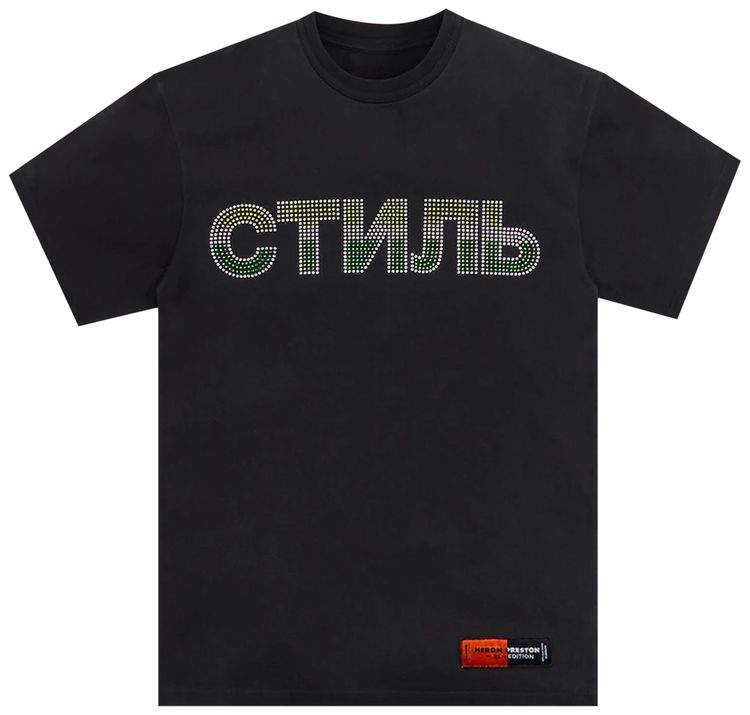 Heron Preston CTNMB Short Sleeve Tee BlackGreen