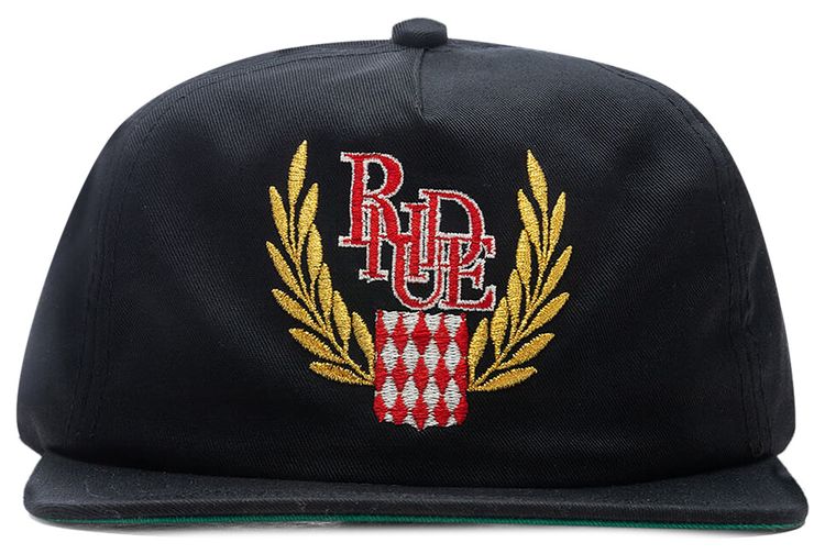 Rhude Scramble Crest Hat Black