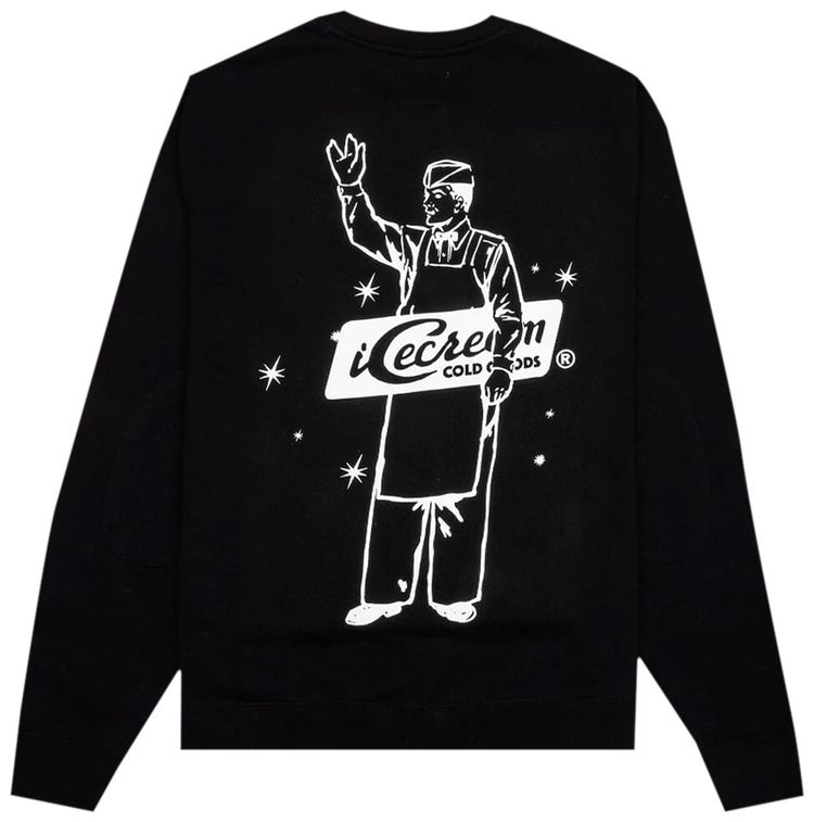 Icecream Live Long Crew Black