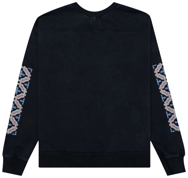 Rhude Hotel De Rhude Crew Vintage Black
