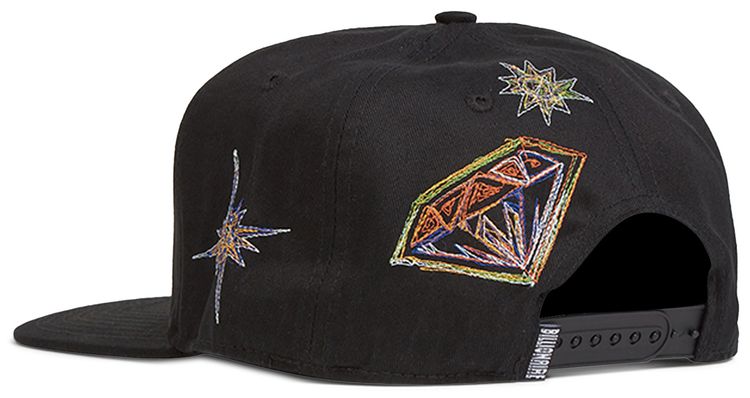 Billionaire Boys Club Stars Snapback Hat Black