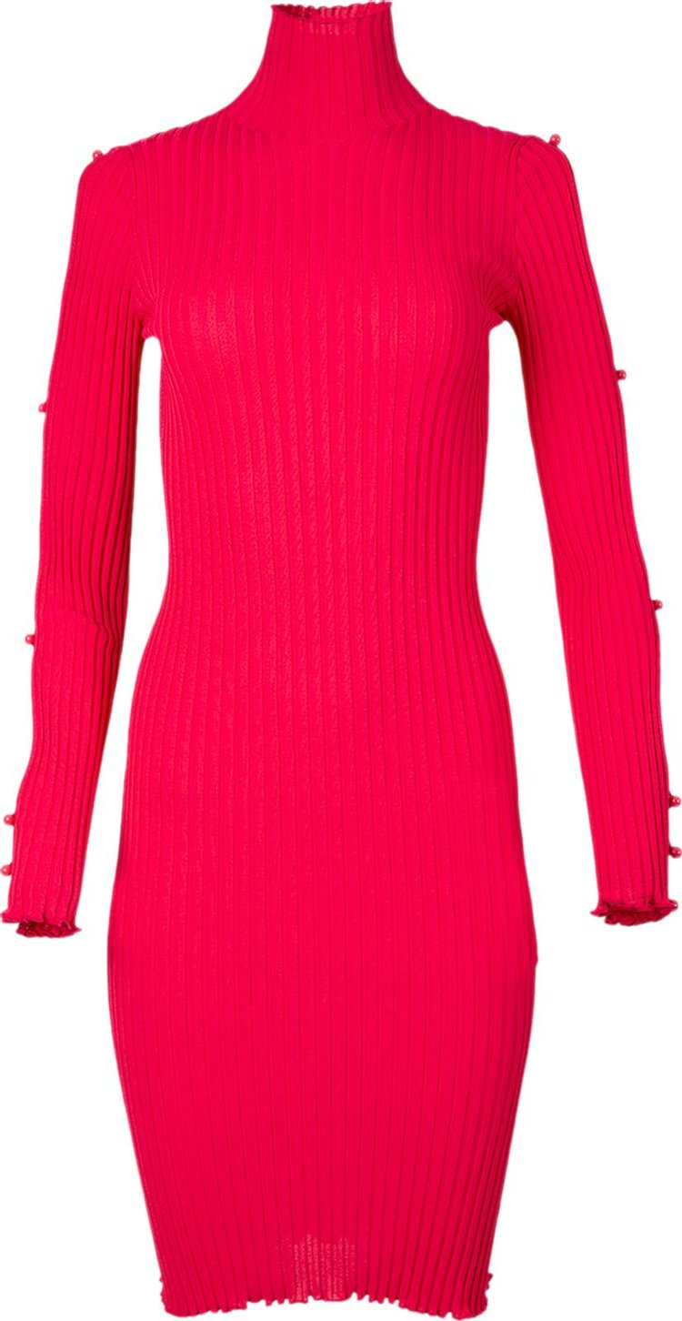 Buy Bottega Veneta Cut Out Detail Rib Knit Dress 'Lollipop' - 670662 ...