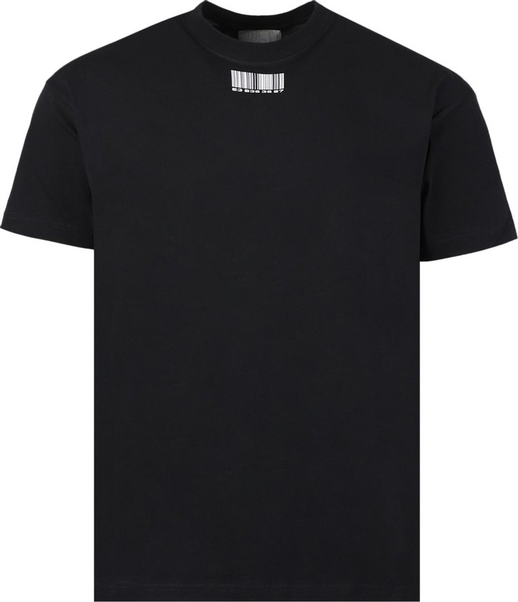 VTMNTS Barcode T-Shirt 'Black'