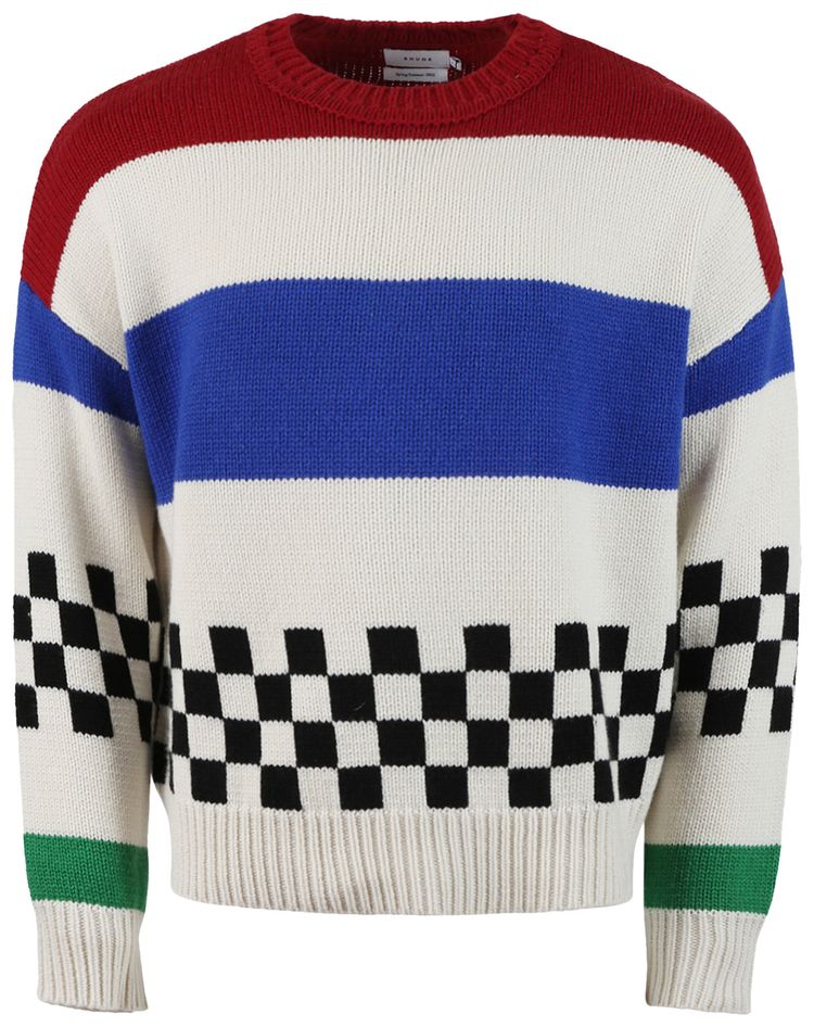 Rhude Racing Crewneck Multicolor