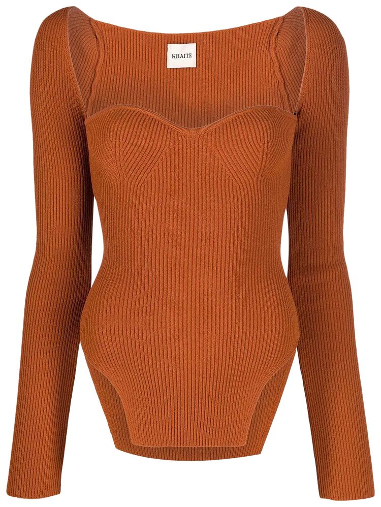 Khaite Maddy Sweater Sienna