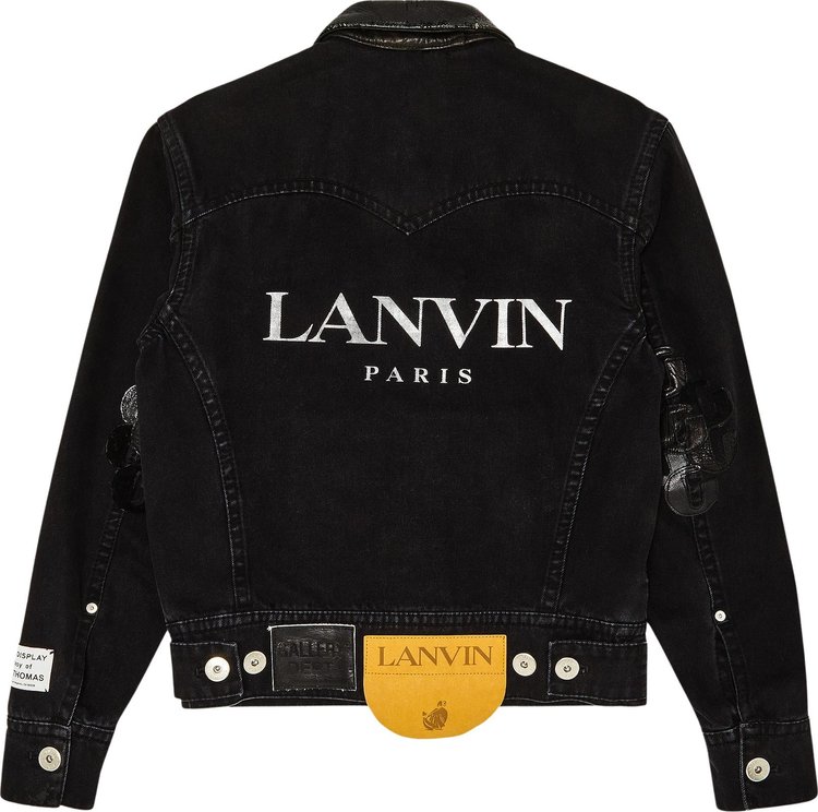 Gallery Dept x Lanvin Denim Jacket Black