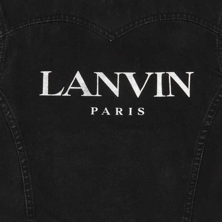 Gallery Dept x Lanvin Denim Jacket Black