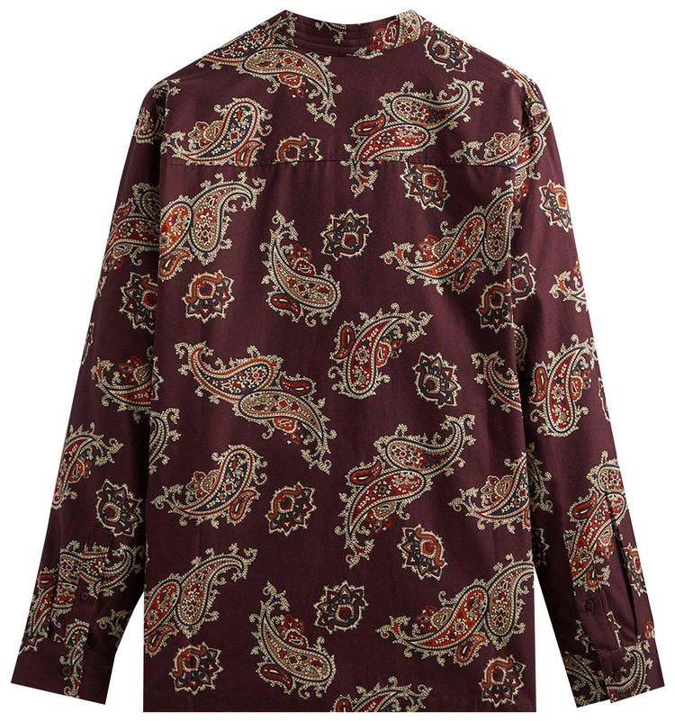 Buy Kith Printed Sullivan Shirt Gi Silk Paisley 