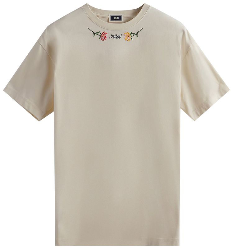 Kith Script Laurel Tee Sandrift