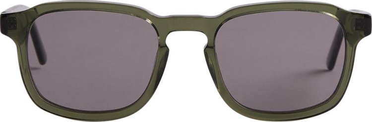 Kith Napeague Sunglasses 'Green Crystal / Grey'