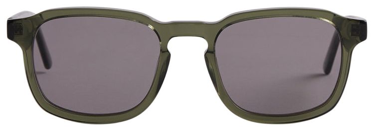 Kith Napeague Sunglasses Green Crystal  Grey