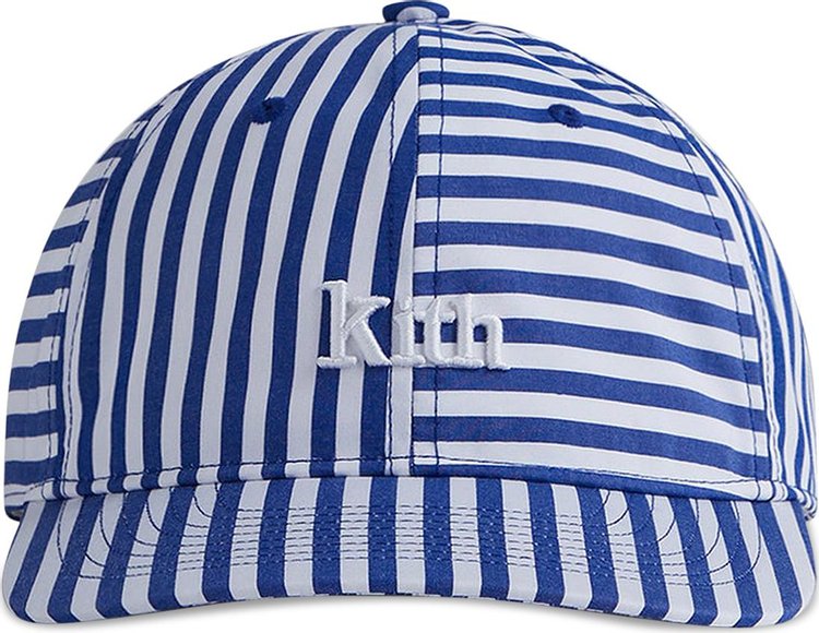 Buy Kith Serif Striped Cap 'Current' - khm050150 412 | GOAT