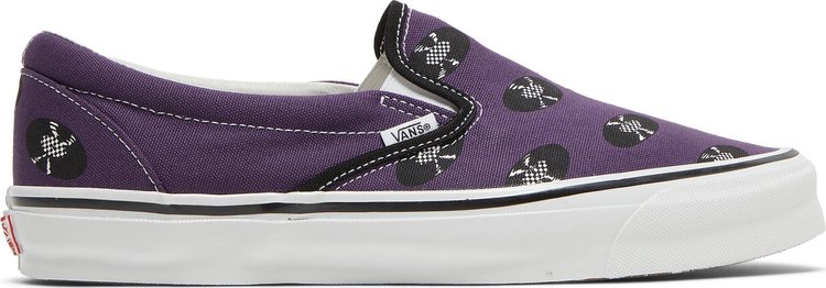 Wacko Maria x OG Classic Slip On Purple Records