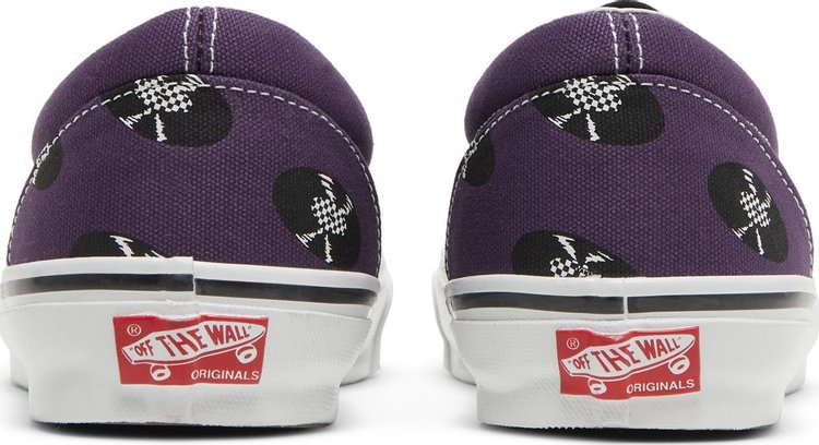 Wacko Maria x OG Classic Slip On Purple Records