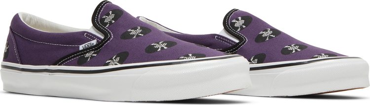 Wacko Maria x OG Classic Slip On Purple Records