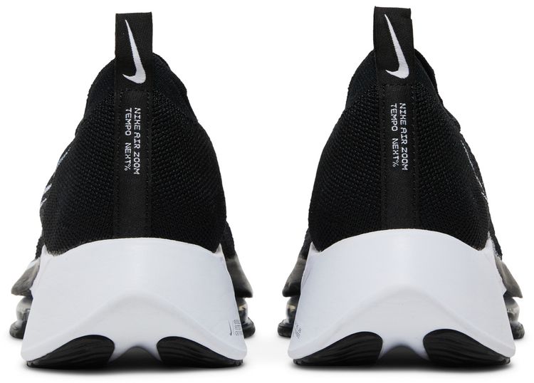 Nike Air Zoom Tempo NEXT Flyknit Black White