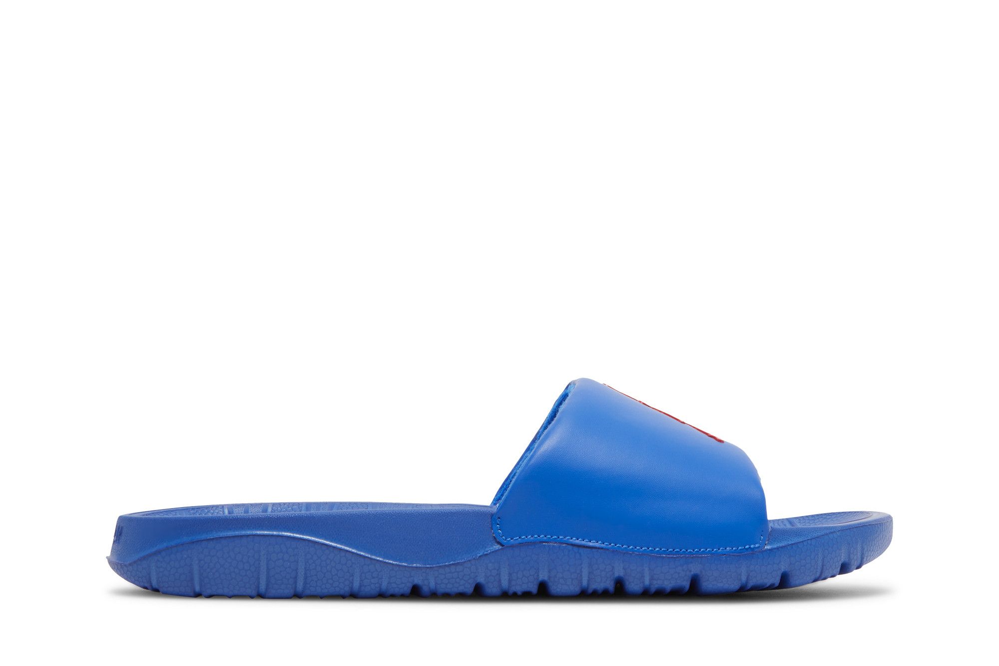 Royal blue jordan slides outlet