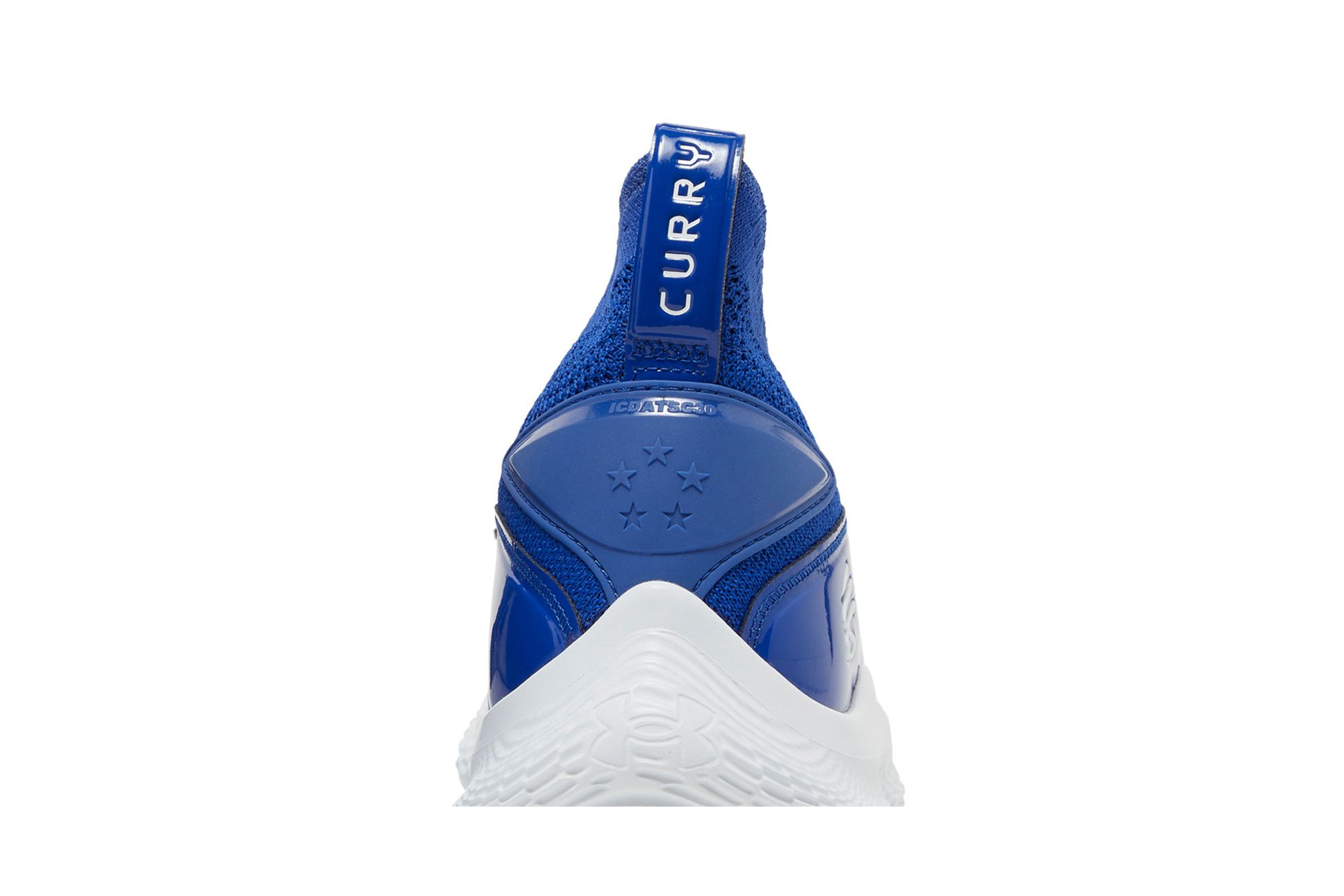 curry flow 8 blue and white