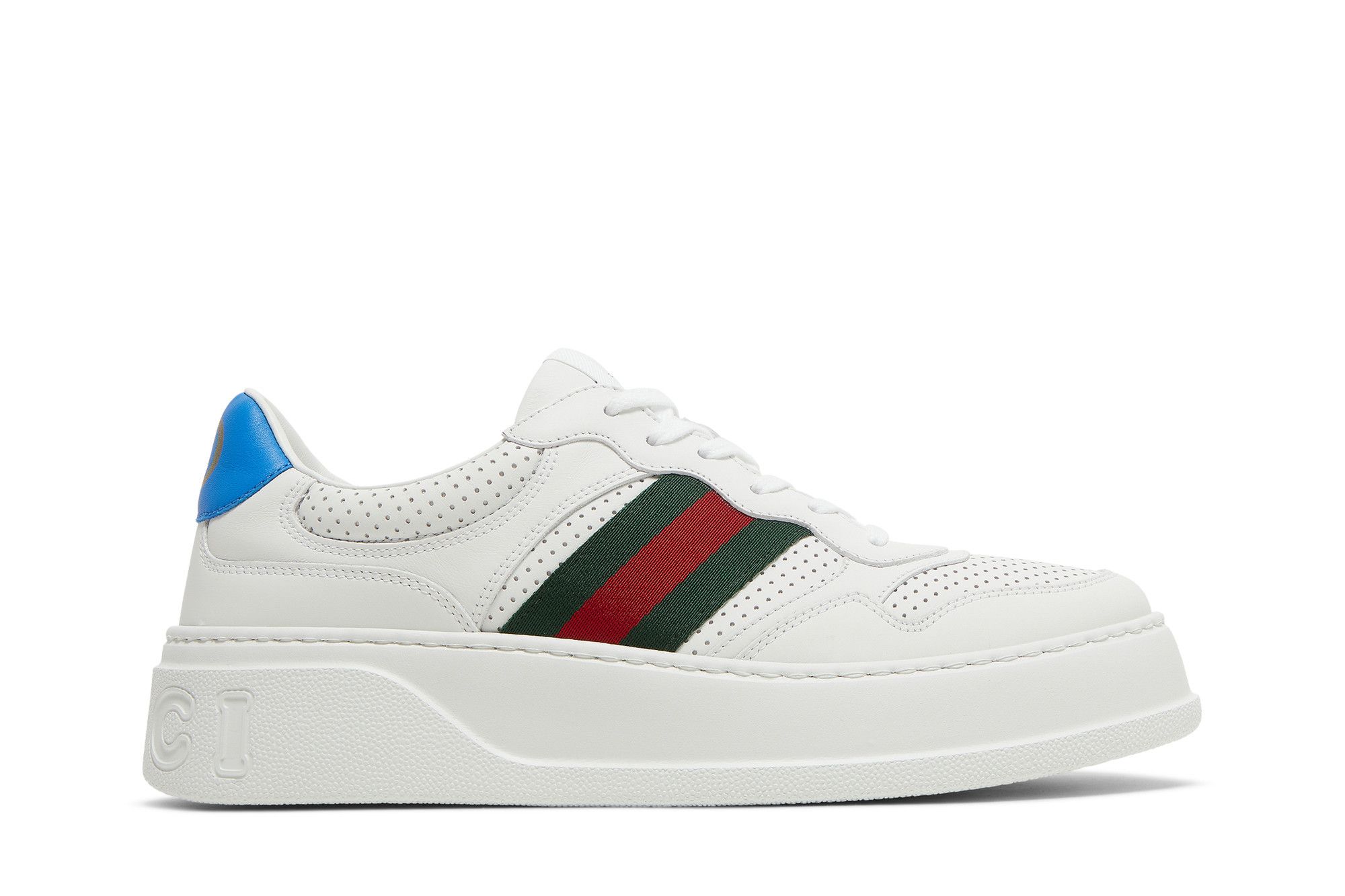 Buy Gucci Chunky GG Web Sneaker White Blue 669698 UPG10 9060