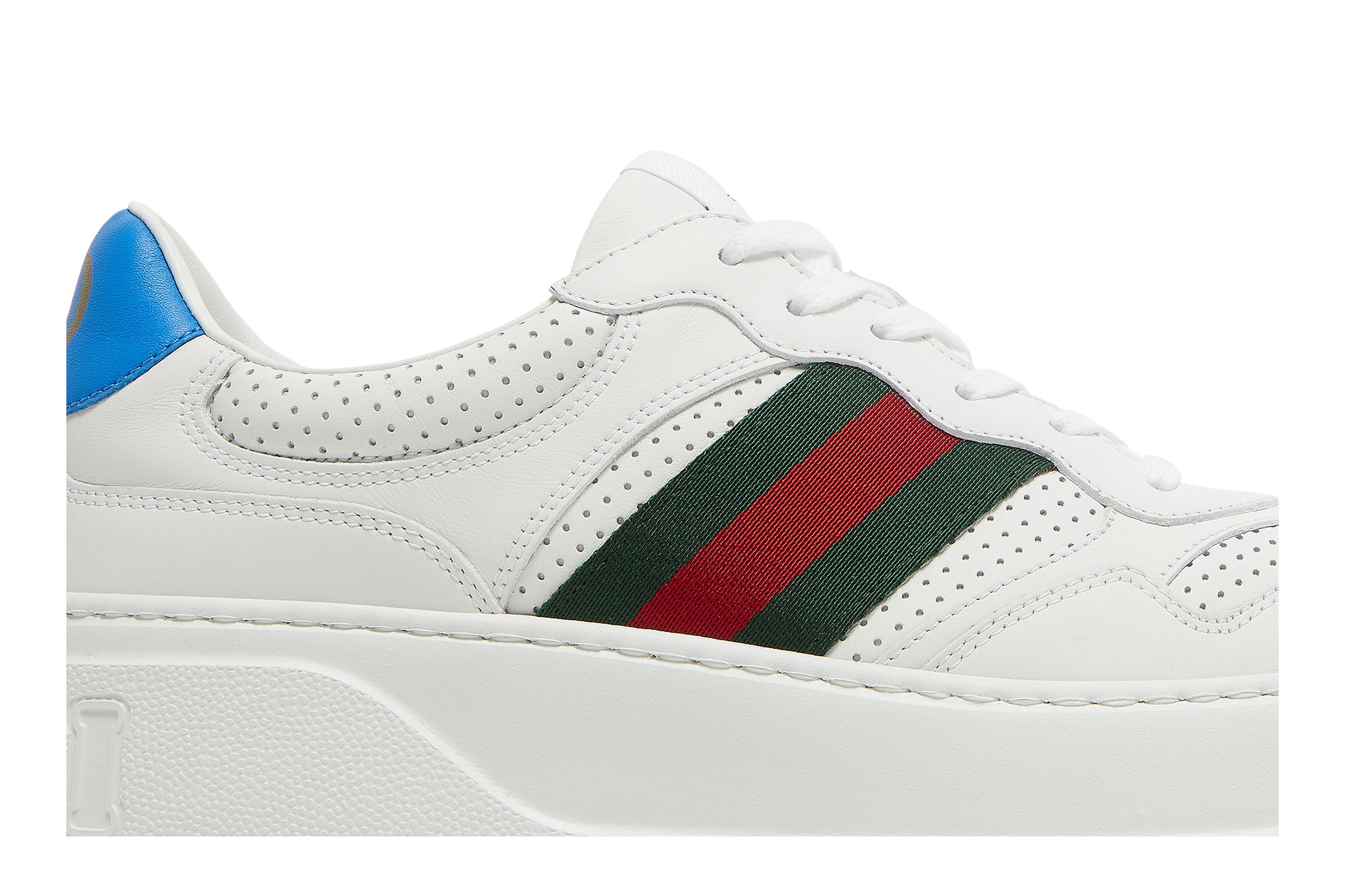 Gucci white chunky sneakers cheap