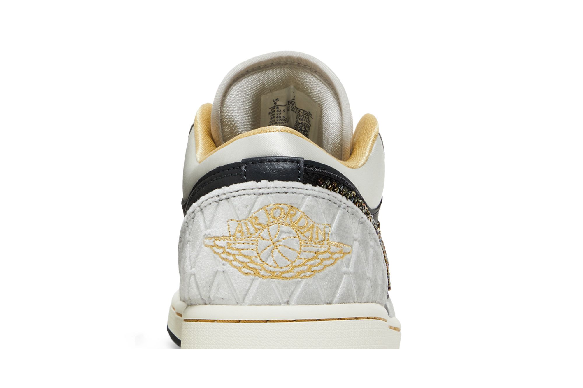 Buy Air Jordan 1 Low SE 'Beaded Swoosh' - DV1762 001 | GOAT