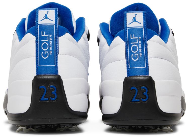 Air Jordan 12 Low Golf White Game Royal