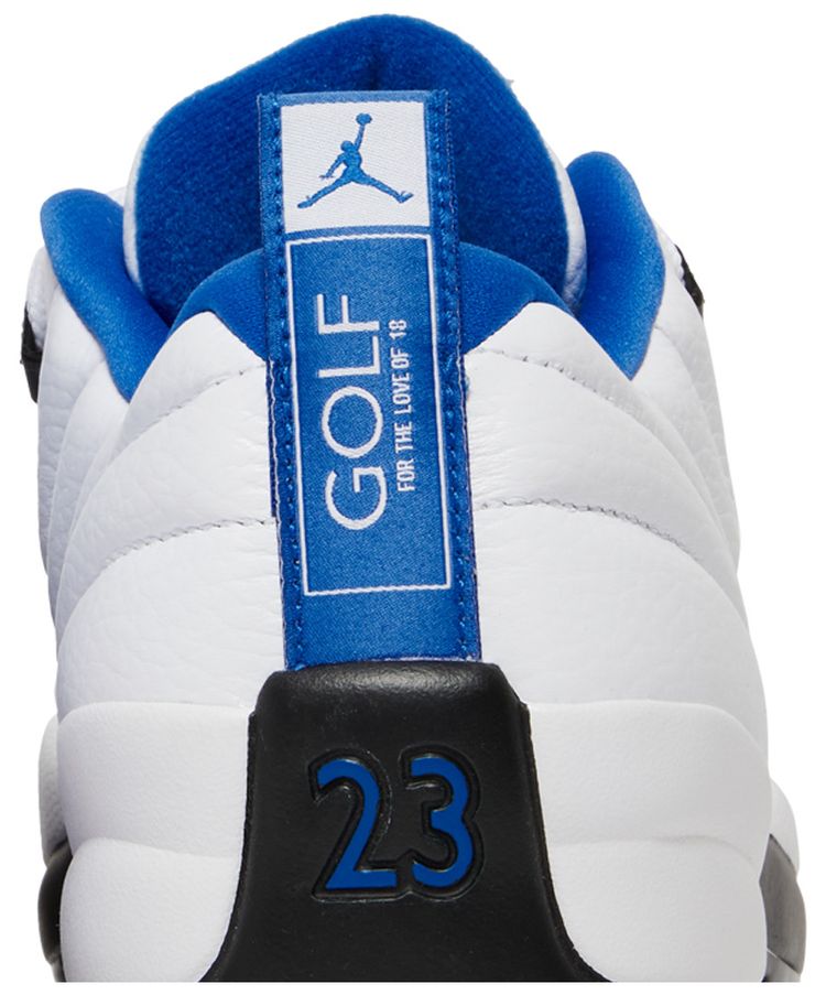 Air Jordan 12 Low Golf White Game Royal