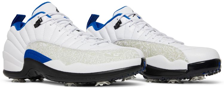 Air Jordan 12 Low Golf White Game Royal