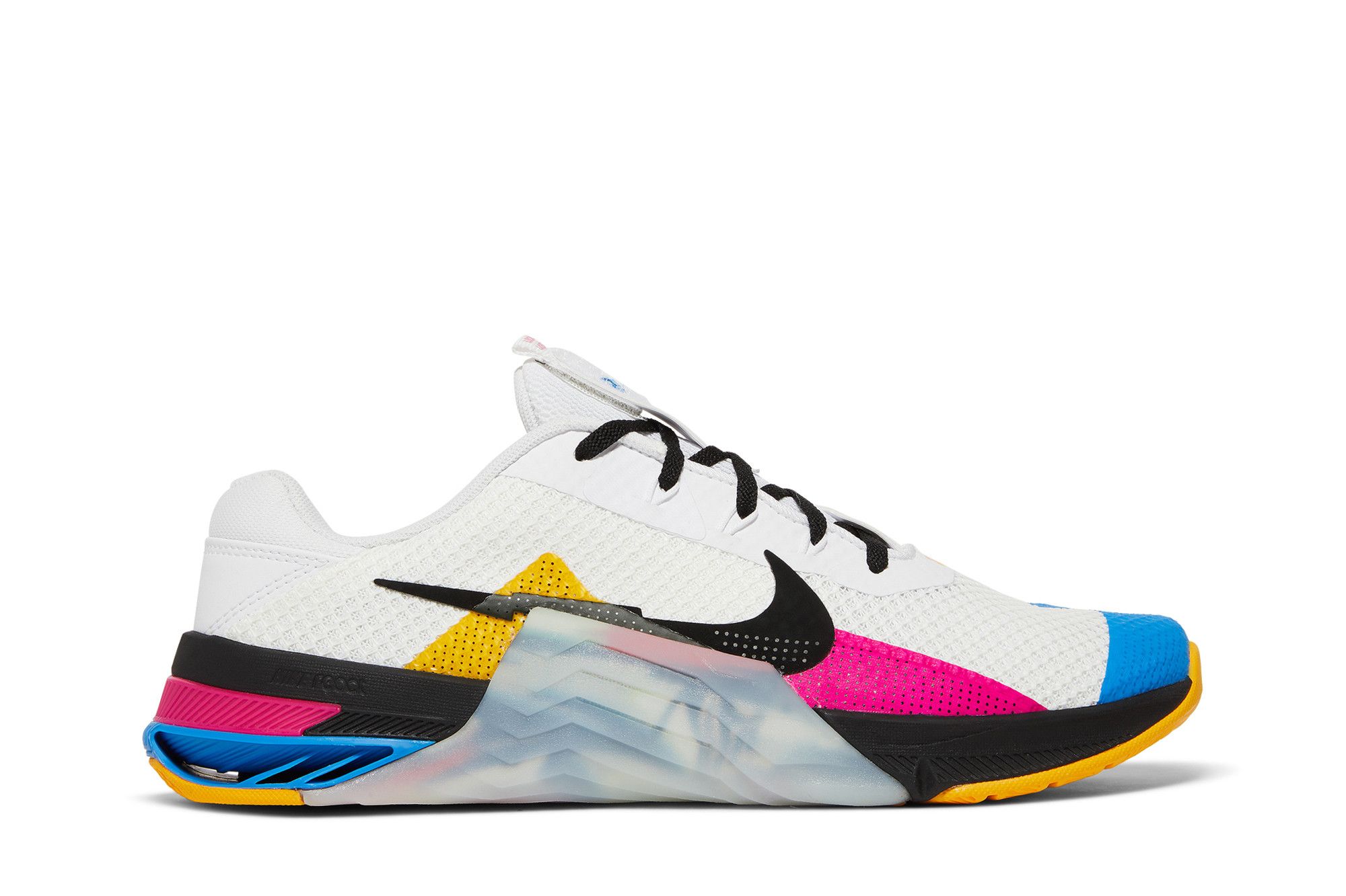 Nike metcon sale white and pink