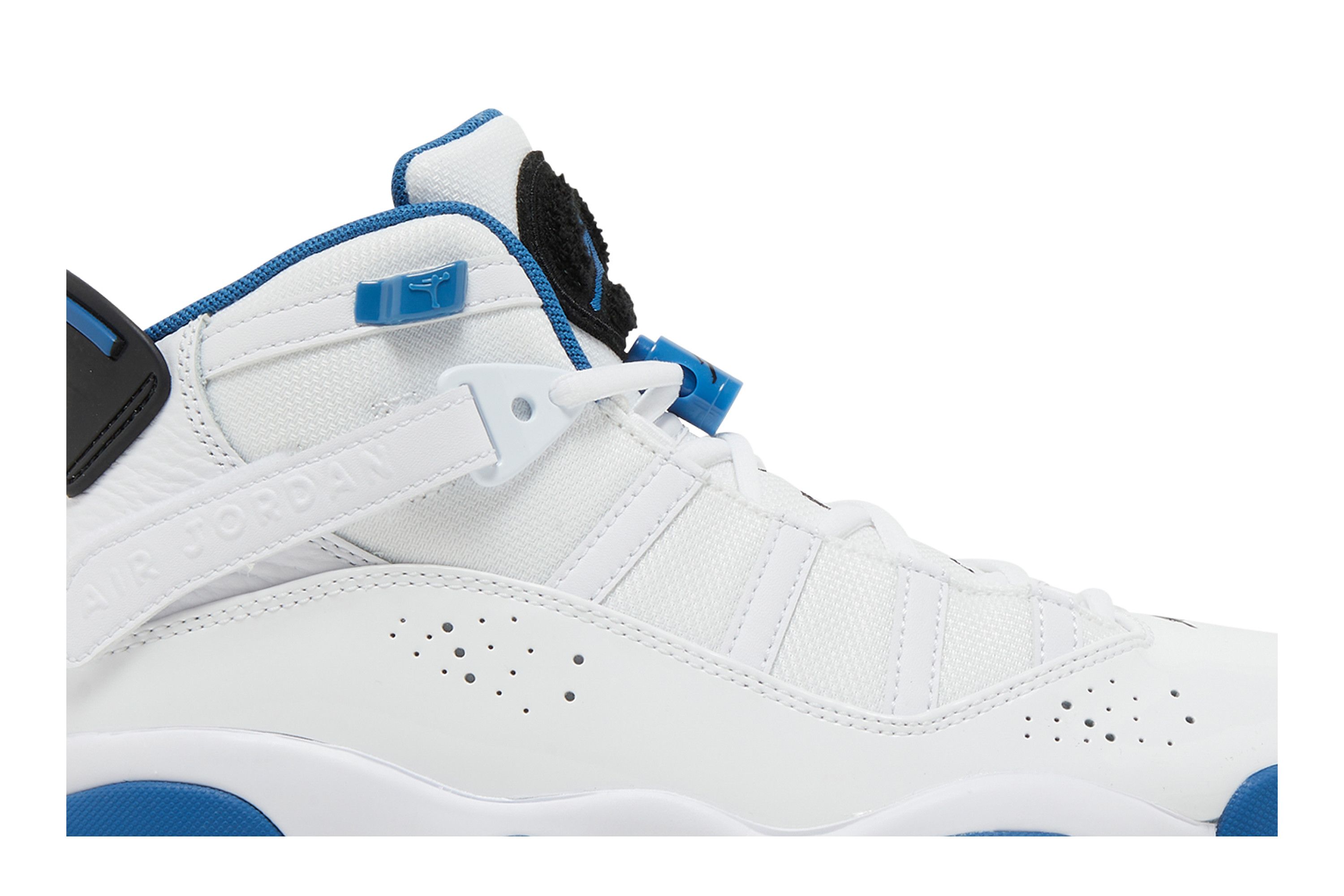 6 rings jordans blue cheap