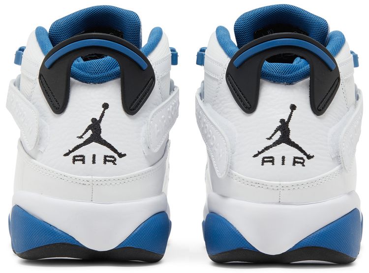 Air Jordan 6 Rings White Dark Marina Blue