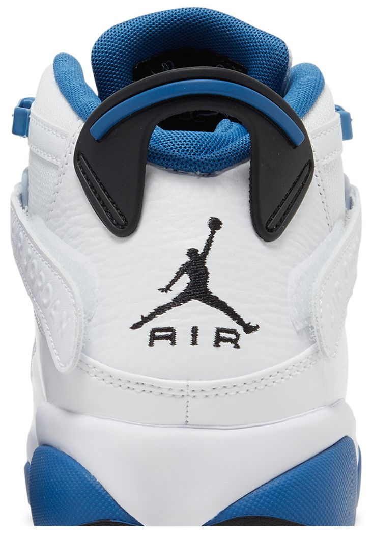 Air Jordan 6 Rings White Dark Marina Blue